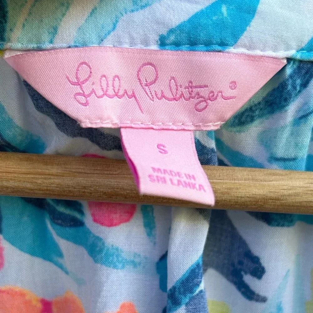 Lilly Pulitzer Stacey Sleeveless Blouse, size Small - Picture 7 of 10